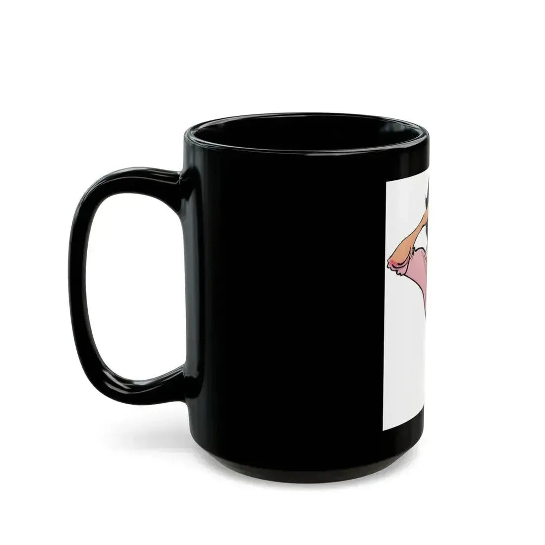 Fashion Illustration from Woman's Own magazine, 1959 (3) - Black Coffee Mug - Go Mug Yourself