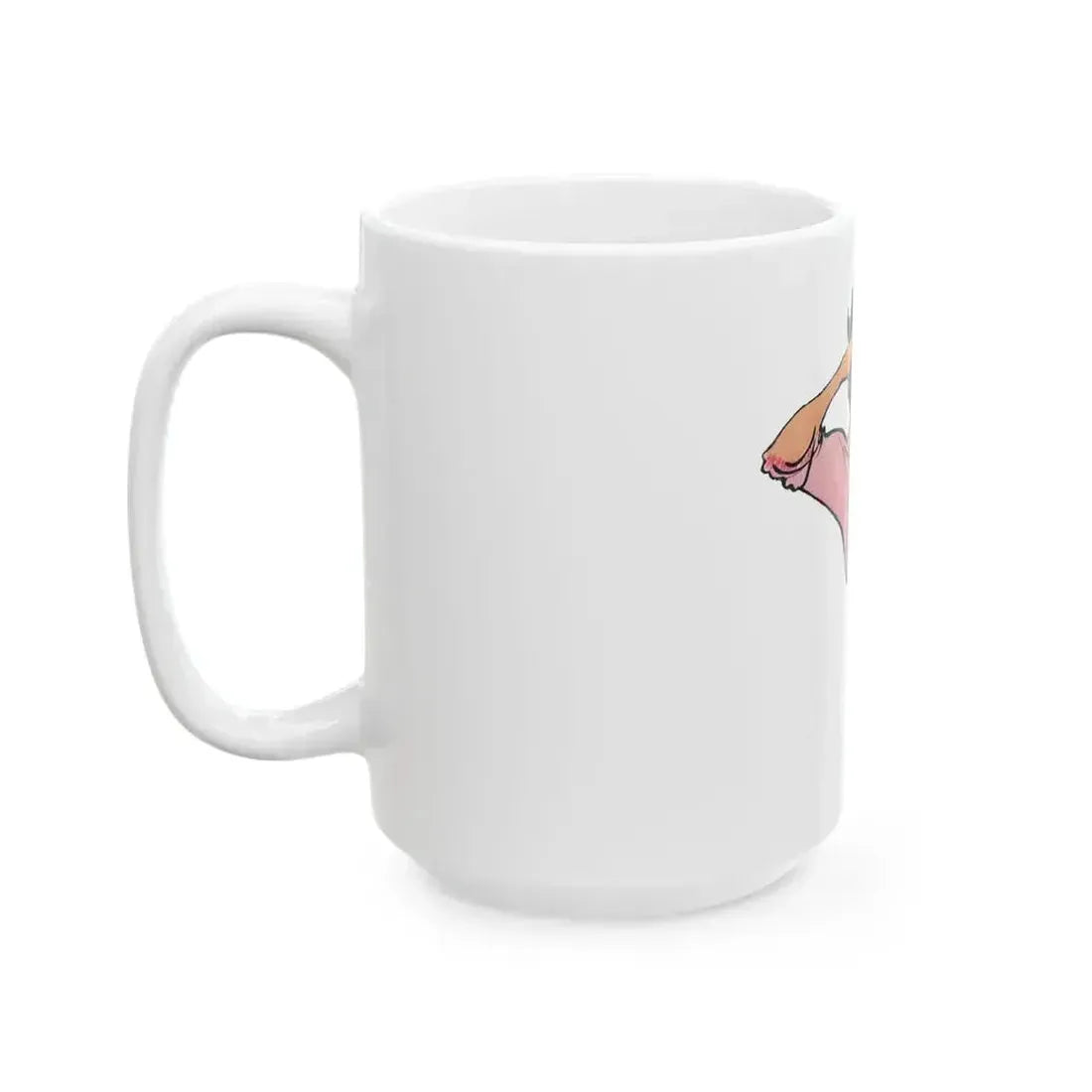 Fashion Illustration from Woman's Own magazine, 1959 (3) - White Coffee Mug - Go Mug Yourself