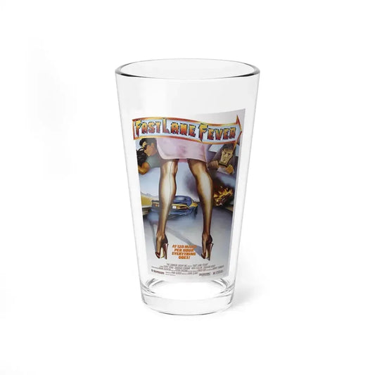 FAST LANE FEVER 1982 Movie Poster - Pint Glass 16oz 16oz - Go Mug Yourself