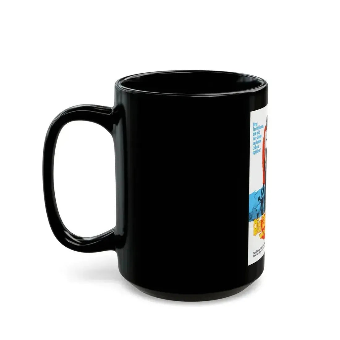 FASTER, PUSSYCAT! KILL! KILL! (GERMANY) 1965 Movie Poster - Black Coffee Mug - Go Mug Yourself