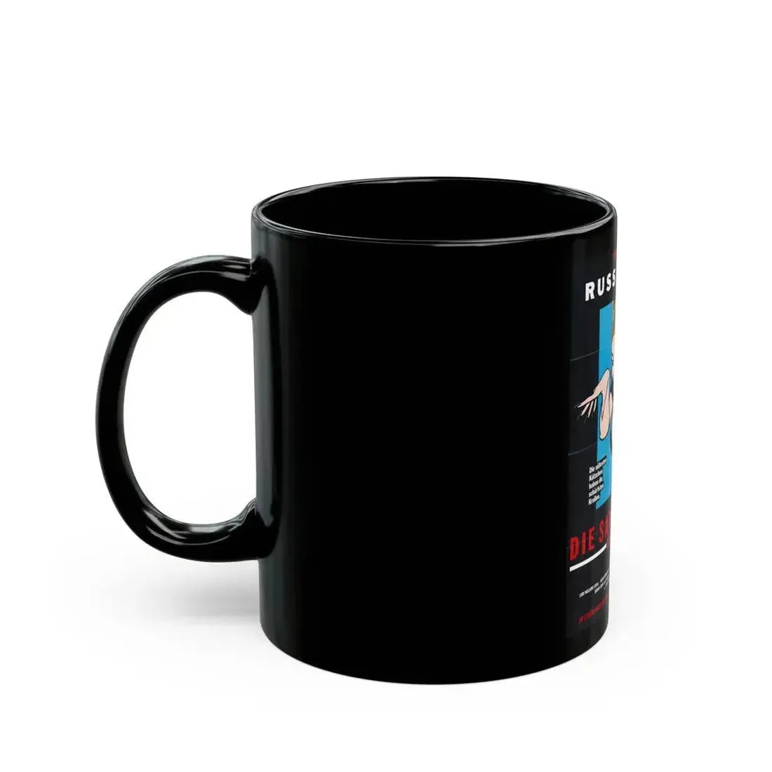 FASTER, PUSSYCAT! KILL! KILL! (GERMANY) 2 1965 Movie Poster - Black Coffee Mug - Go Mug Yourself