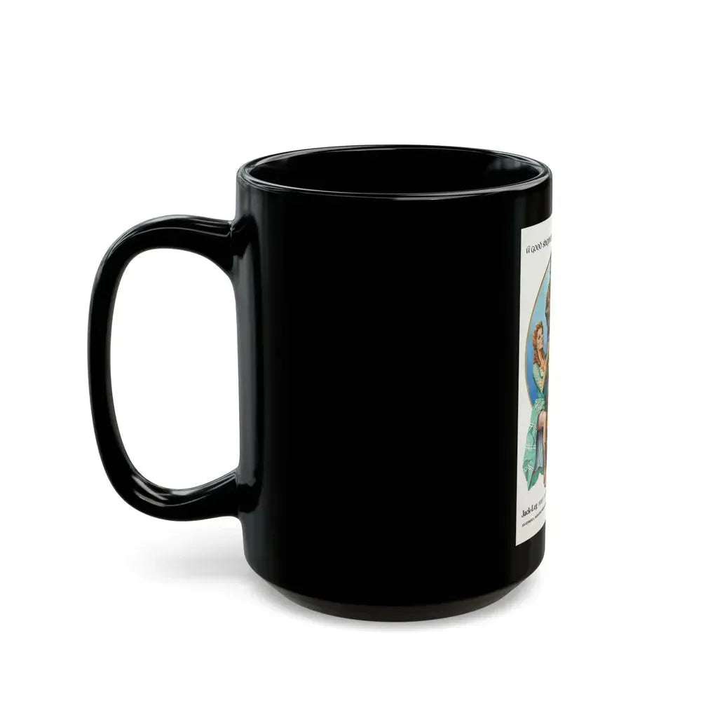 FATHER JACK-LEG 1972 Movie Poster - Black Coffee Mug - Go Mug Yourself