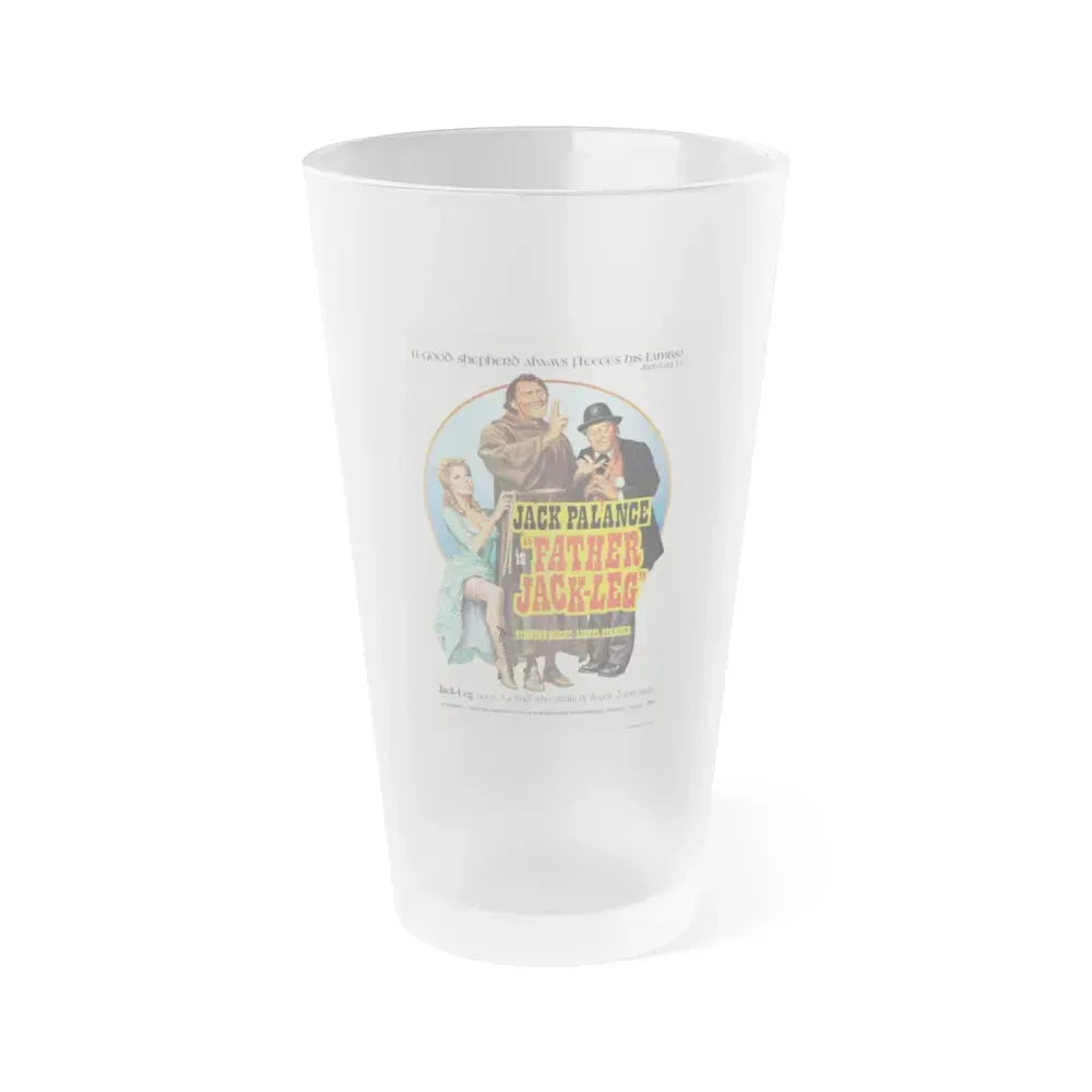 FATHER JACK-LEG 1972 Movie Poster - Frosted Pint Glass 16oz 16oz Frosted - Go Mug Yourself