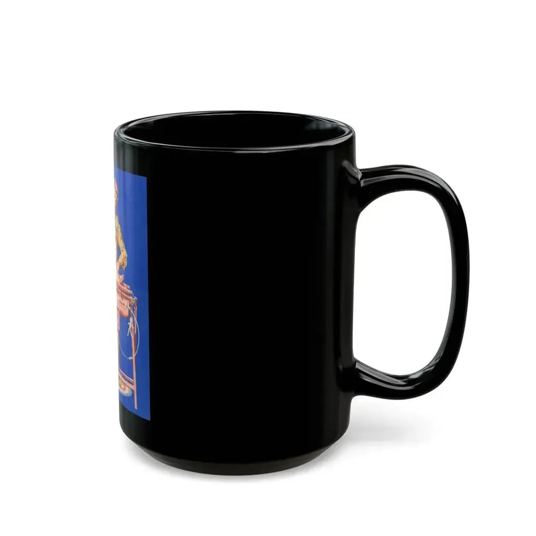Fatherhood, advertisement - Black Coffee Mug - Go Mug Yourself