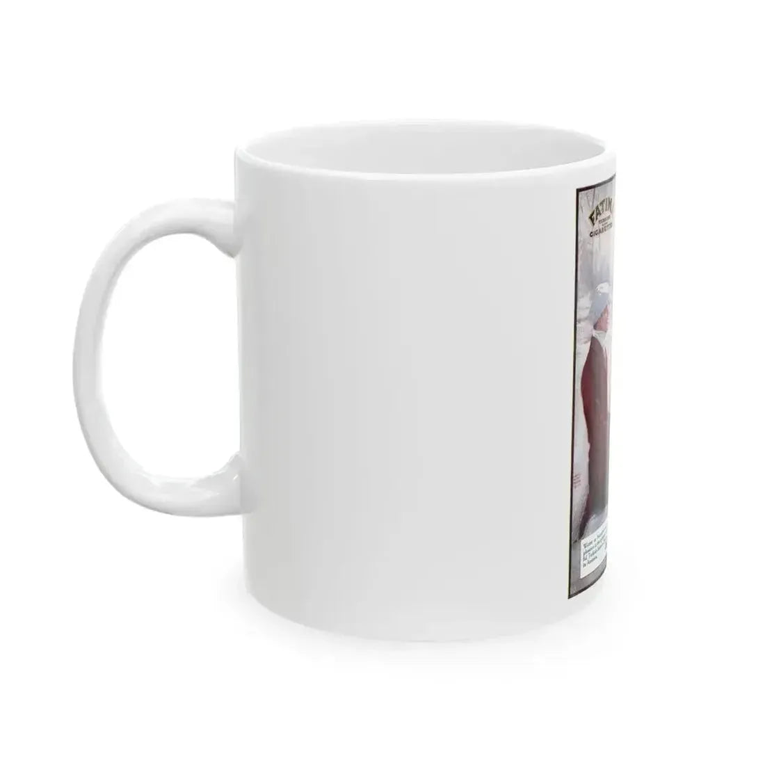 Fatima advertisement, Top-Notch magazine, March 15, 1914 - White Coffee Mug - Go Mug Yourself