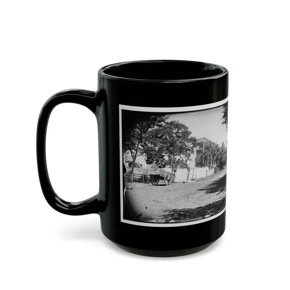 Fauquier Sulphur Springs, Va. Hotel (U.S. Civil War) Black Coffee Mug - Go Mug Yourself