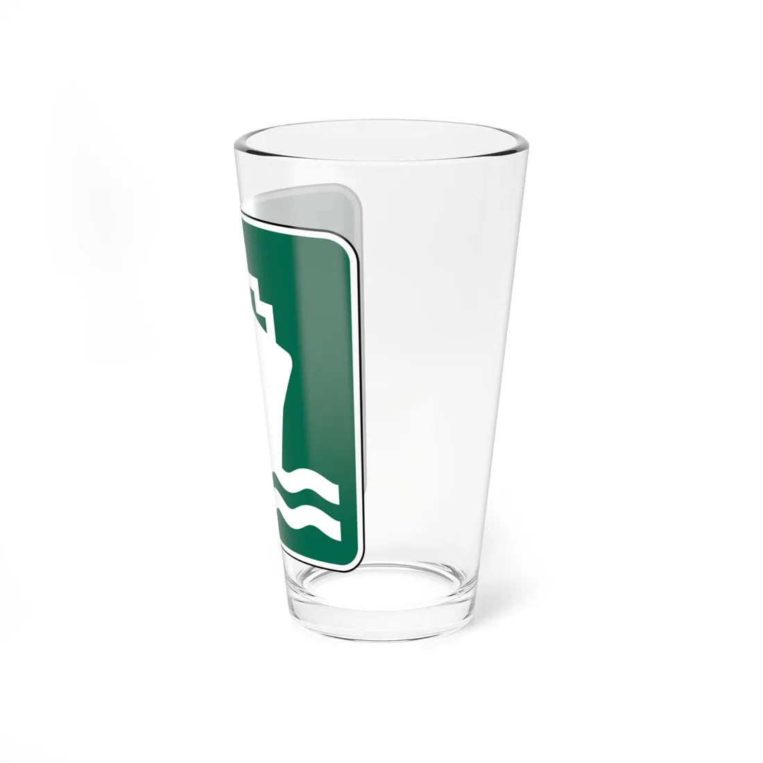 FDOT Road sign - Passenger ship (Florida) (Road Sign) Pint Glass 16oz - Go Mug Yourself