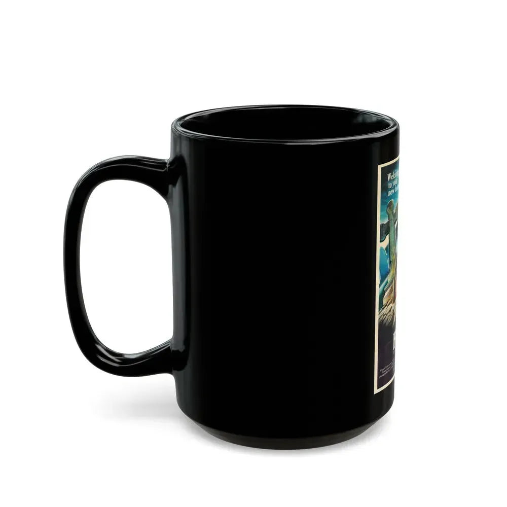 FEAR (MURDER OBSESSION) 1981 Movie Poster - Black Coffee Mug - Go Mug Yourself