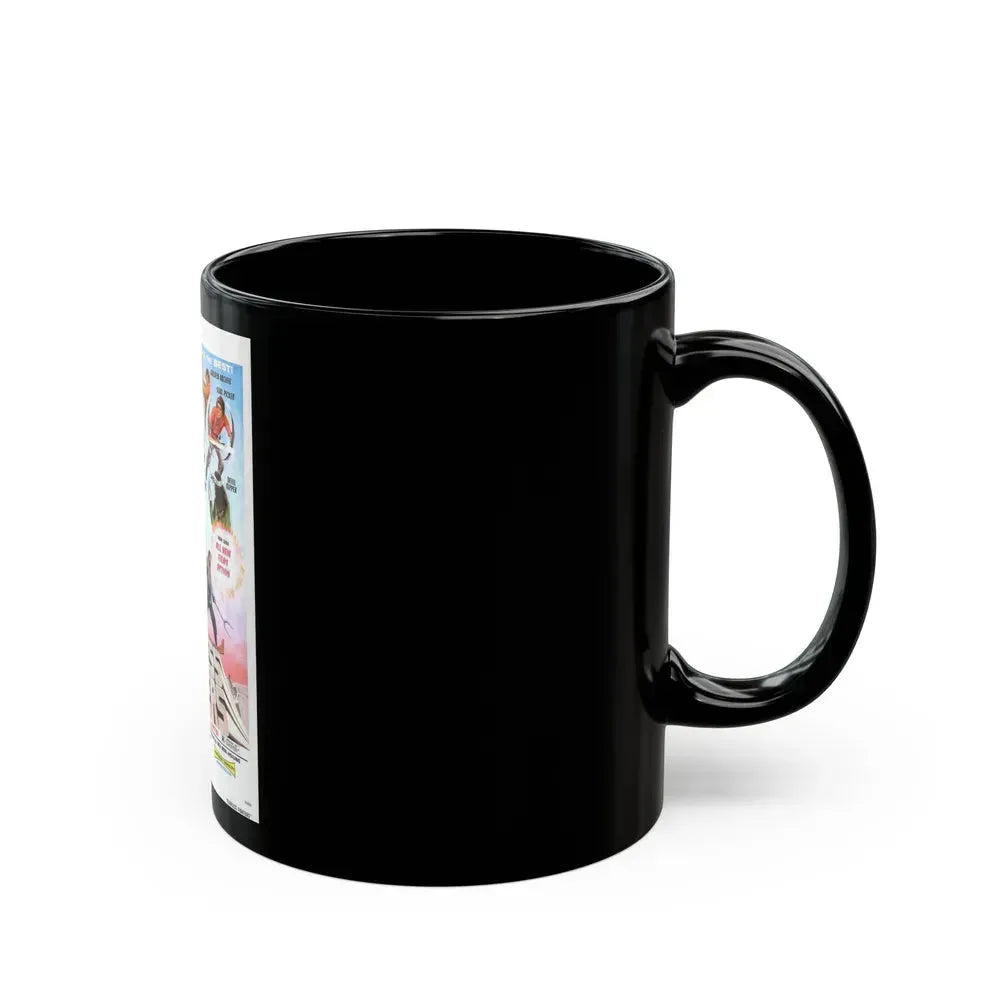 FEARLESS FIGHTERS 1971 Movie Poster - Black Coffee Mug - Go Mug Yourself