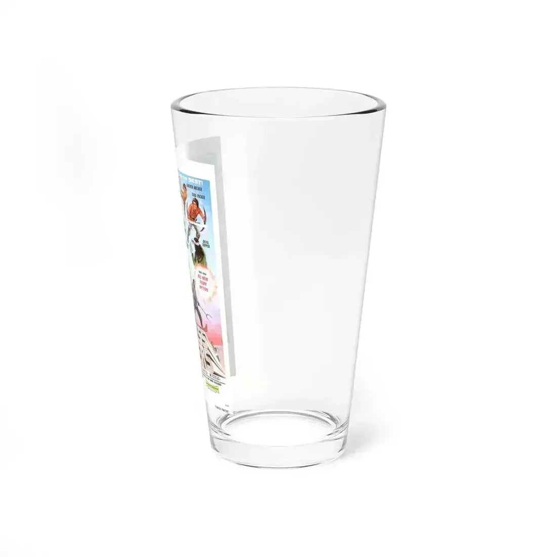 FEARLESS FIGHTERS 1971 Movie Poster - Pint Glass 16oz - Go Mug Yourself