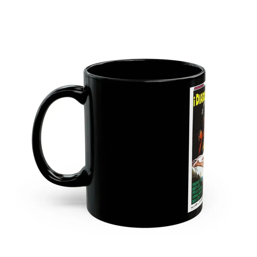 FEAST OF SATAN (ITALIAN) 1971 Movie Poster - Black Coffee Mug - Go Mug Yourself