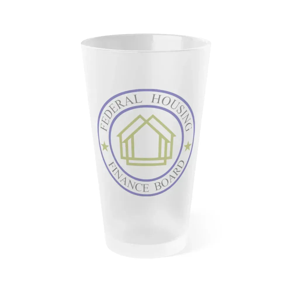 Federal Housing Finance Board - Frosted Pint Glass 16oz 16oz Frosted - Go Mug Yourself