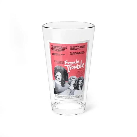 FEMALE TROUBLE (2) 1974 Movie Poster - Pint Glass 16oz 16oz - Go Mug Yourself