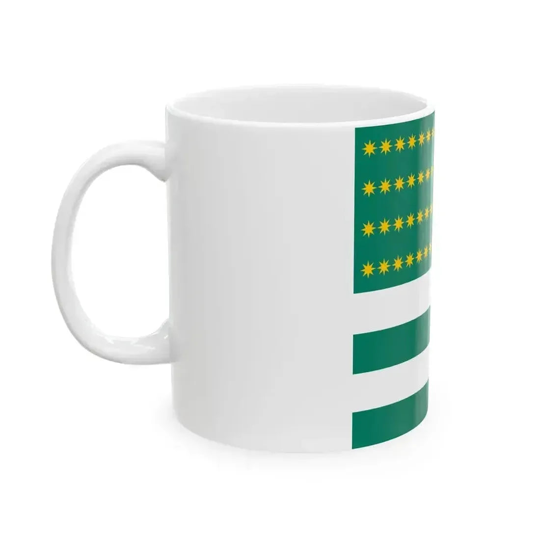 Fenian Flag 1867 (Ireland) White Coffee Mug - Go Mug Yourself