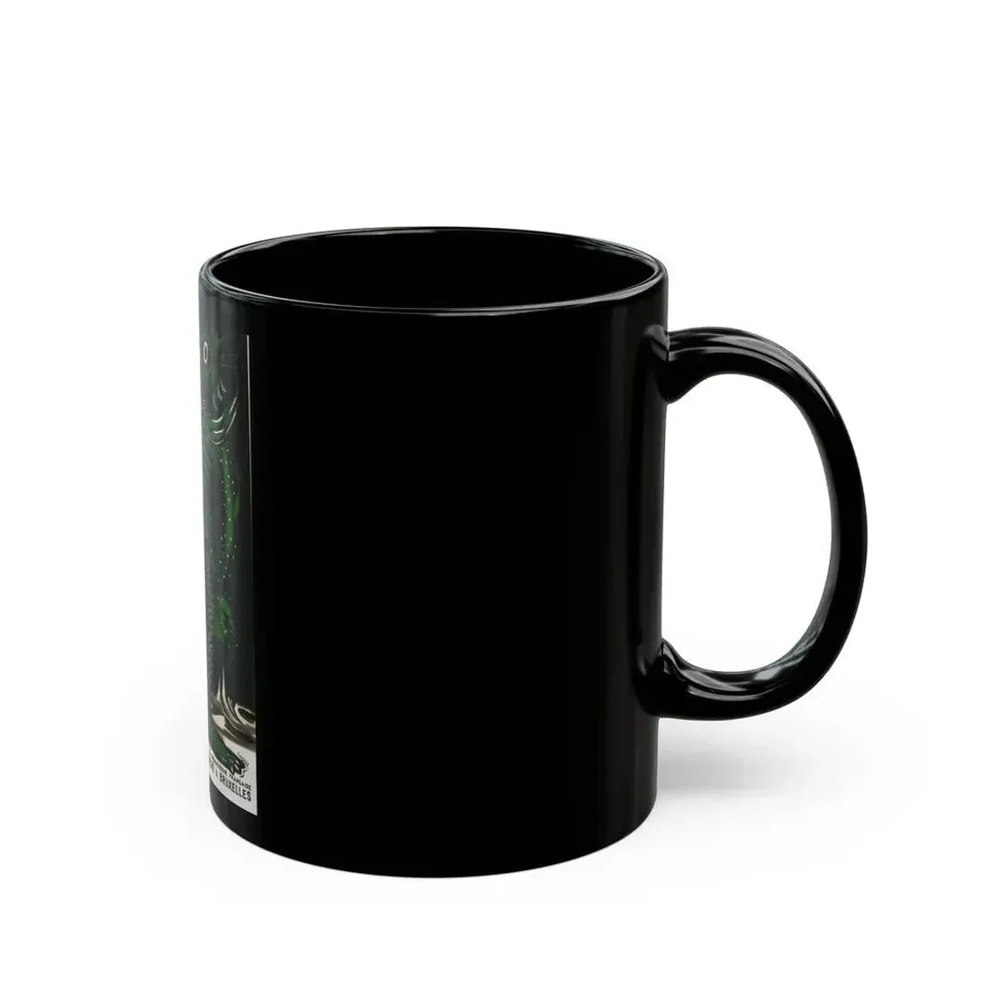 FESTIVAL MONDIAL DE FILM ET DES BEAUX-ARTS DE BELGIQUE 1951 Movie Poster - Black Coffee Mug - Go Mug Yourself