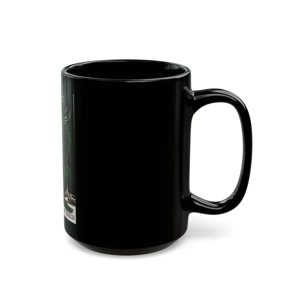 FESTIVAL MONDIAL DE FILM ET DES BEAUX-ARTS DE BELGIQUE 1951 Movie Poster - Black Coffee Mug - Go Mug Yourself