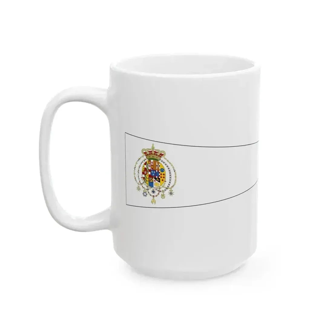 Fiamma Real Marina del Regno delle Due Sicilie (Italy) White Coffee Mug - Go Mug Yourself