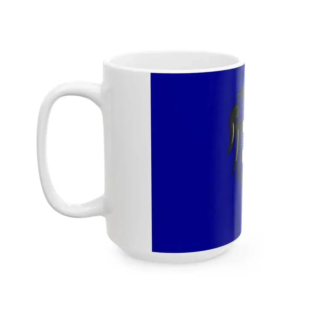 Fictional flag for Great Lucania (Italy) White Coffee Mug - Go Mug Yourself