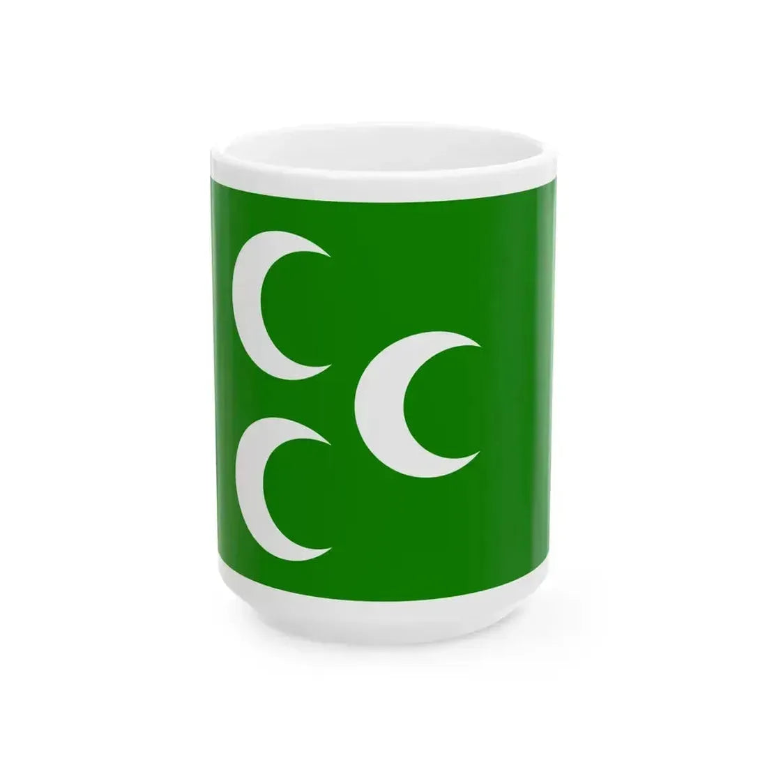 Fictitious Ottoman flag 11 (Oman) White Coffee Mug 15oz - Go Mug Yourself