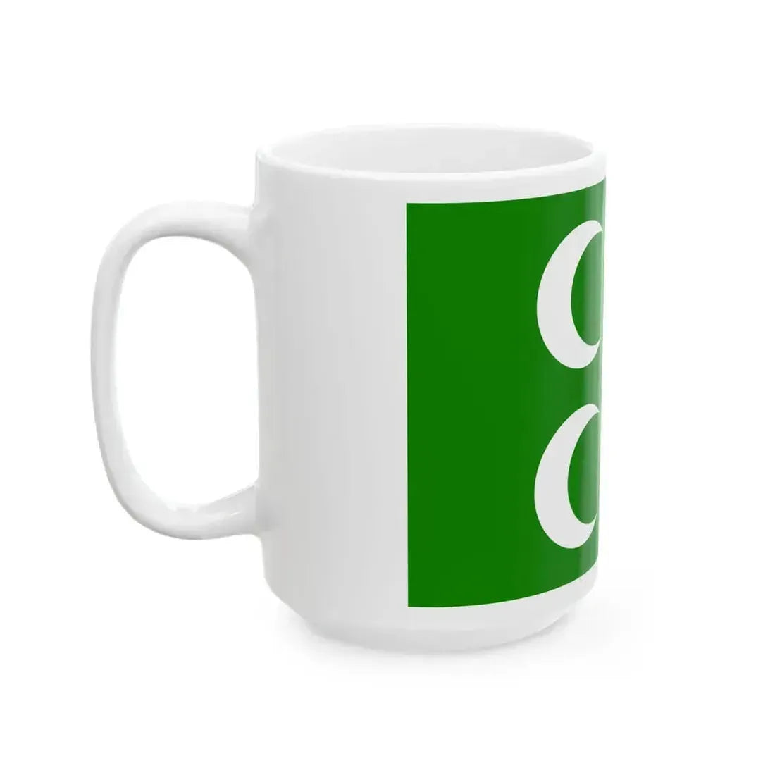 Fictitious Ottoman flag 11 (Oman) White Coffee Mug - Go Mug Yourself