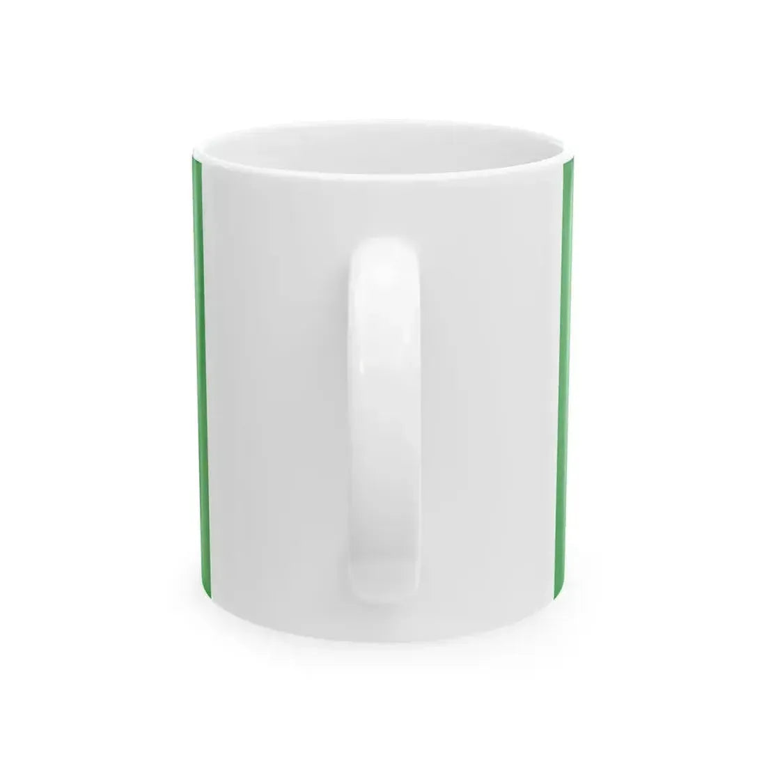 Fictitious Ottoman flag 12 (Oman) White Coffee Mug - Go Mug Yourself