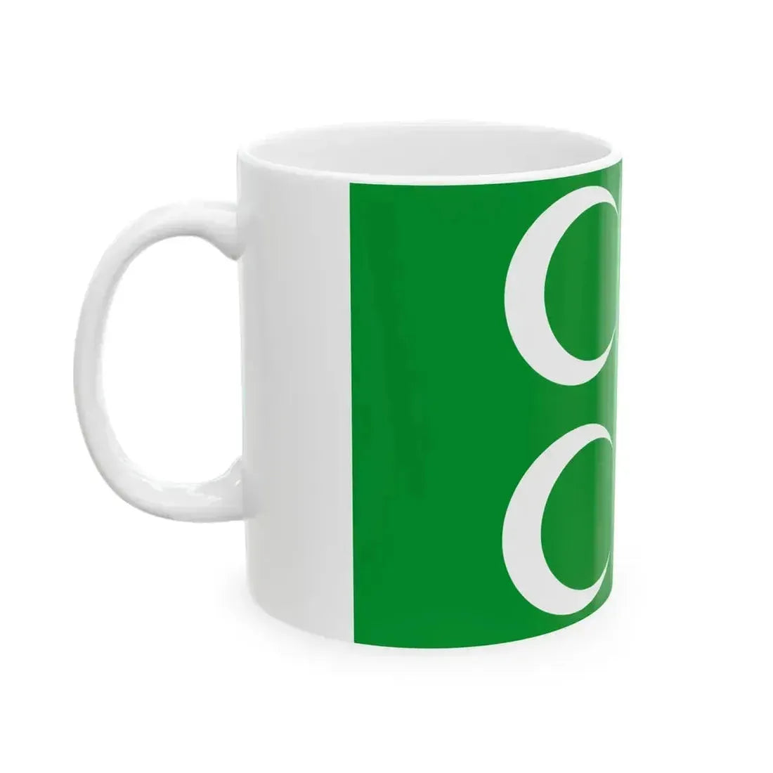 Fictitious Ottoman flag 12 (Oman) White Coffee Mug - Go Mug Yourself
