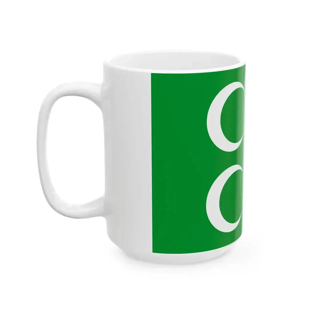 Fictitious Ottoman flag 12 (Oman) White Coffee Mug - Go Mug Yourself