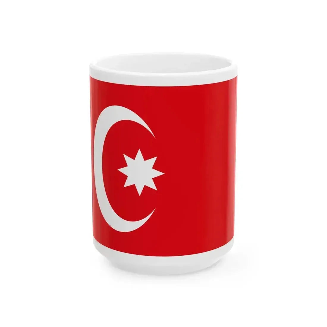Fictitious Ottoman flag 6 (Oman) White Coffee Mug 15oz - Go Mug Yourself