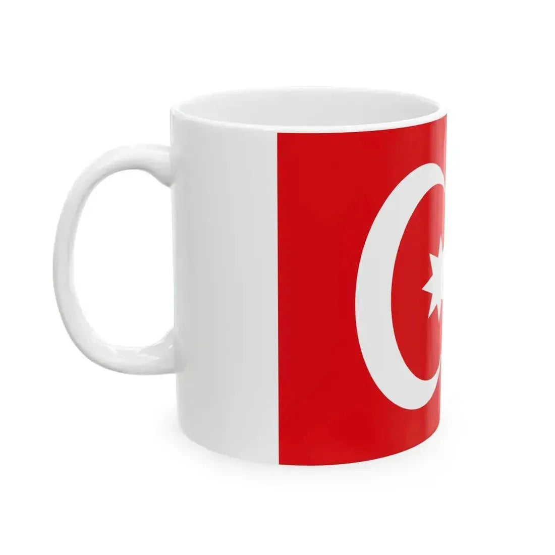 Fictitious Ottoman flag 6 (Oman) White Coffee Mug - Go Mug Yourself