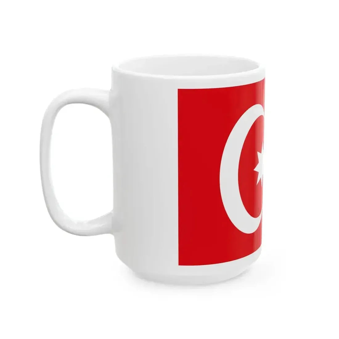 Fictitious Ottoman flag 6 (Oman) White Coffee Mug - Go Mug Yourself