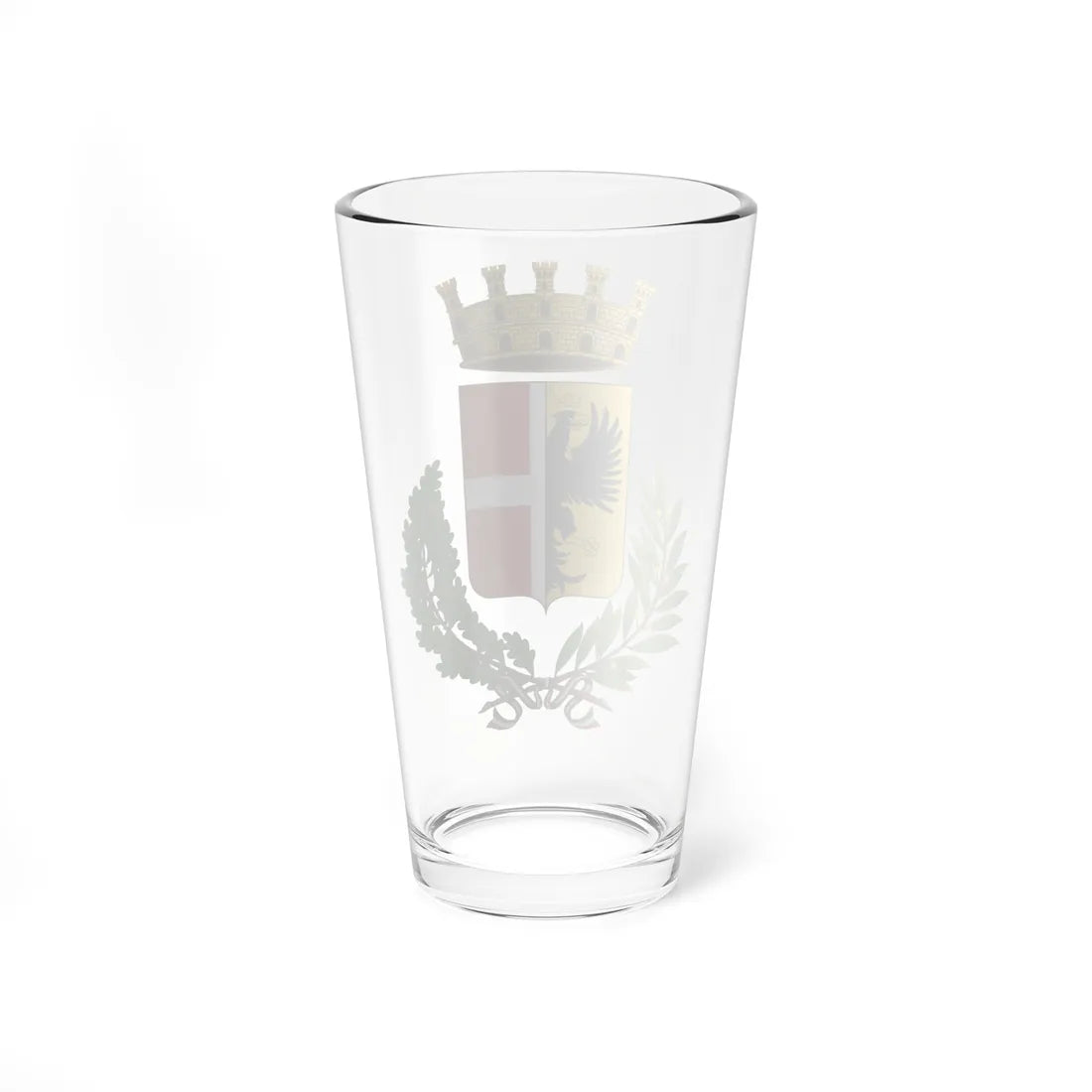 Fidenza-Stemma (Italy) (Coat of Arms) Pint Glass 16oz - Go Mug Yourself
