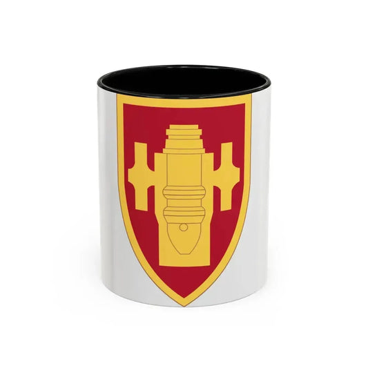 Field Artillery Center and School (U.S. Army) Accent Coffee Mug 11oz Black - Go Mug Yourself
