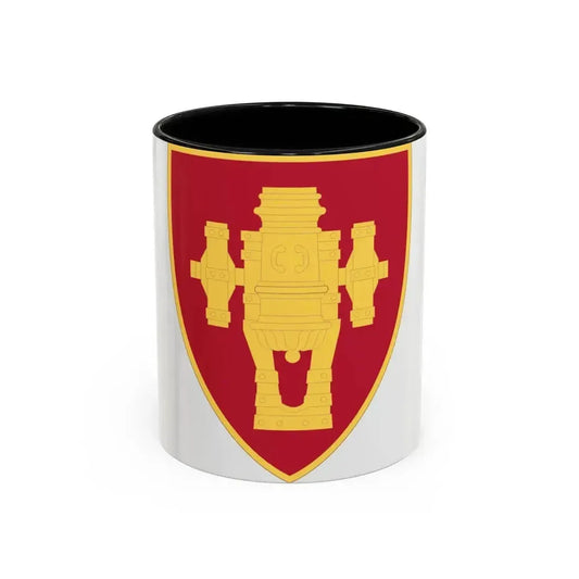 Field Artillery Center and School v2 (U.S. Army) Accent Coffee Mug 11oz Black - Go Mug Yourself