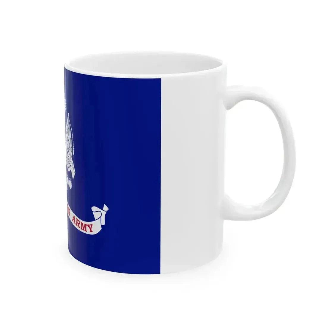 Field flag of the United States Army (United States) White Coffee Mug - Go Mug Yourself