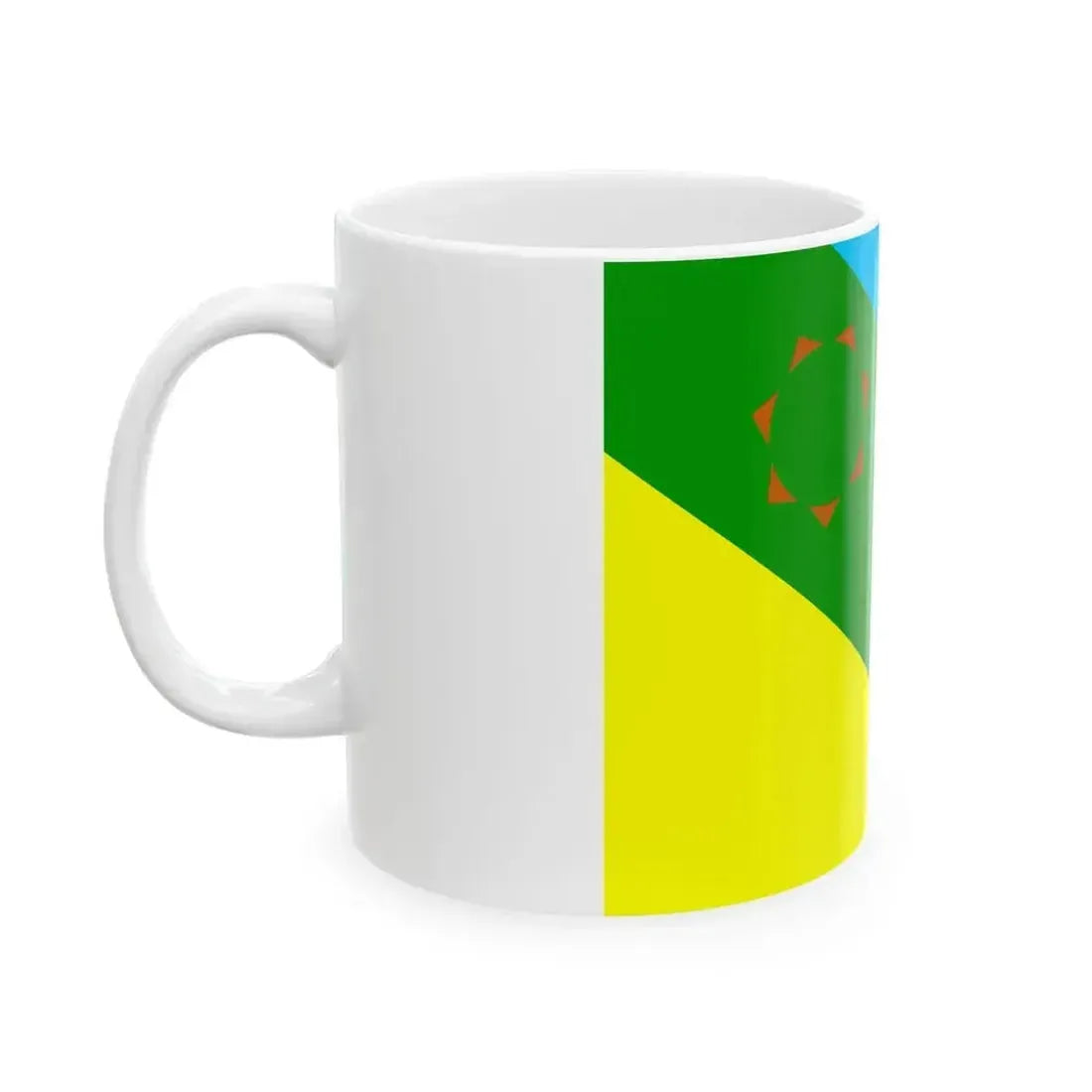 FIF flag (Iraq) White Coffee Mug - Go Mug Yourself