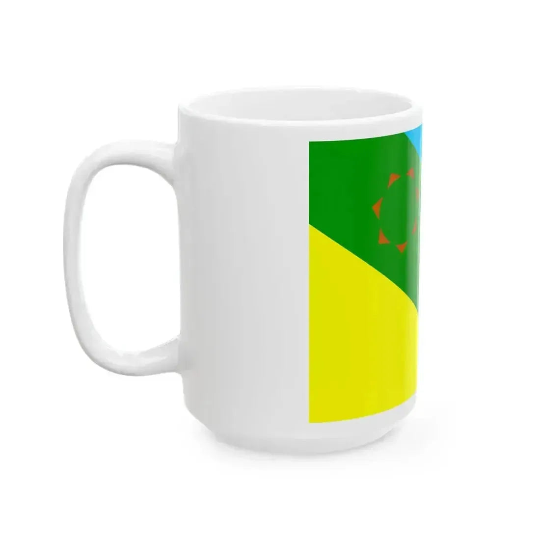 FIF flag (Iraq) White Coffee Mug - Go Mug Yourself