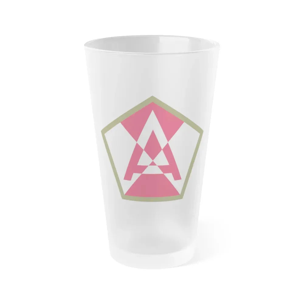 Fifteenth United States (U.S. Army) Frosted Pint Glass 16oz Default Title - Go Mug Yourself