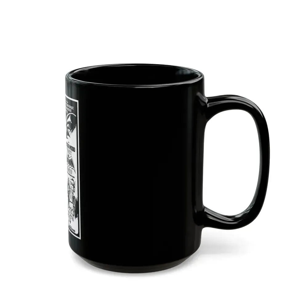 FIGHT BATMAN FIGHT 1973 Movie Poster - Black Coffee Mug - Go Mug Yourself
