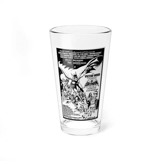 FIGHT BATMAN FIGHT 1973 Movie Poster - Pint Glass 16oz 16oz - Go Mug Yourself