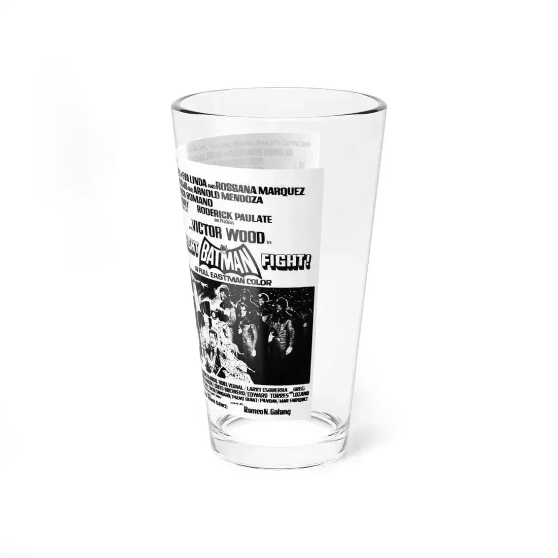 FIGHT BATMAN FIGHT (2) 1973 Movie Poster - Pint Glass 16oz - Go Mug Yourself