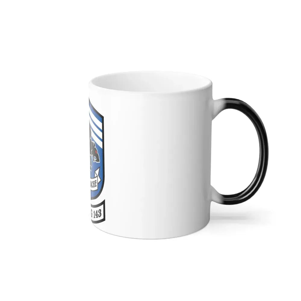 Fighting 143 sans reproache (U.S. Navy) Color Changing Mug 11oz - Go Mug Yourself
