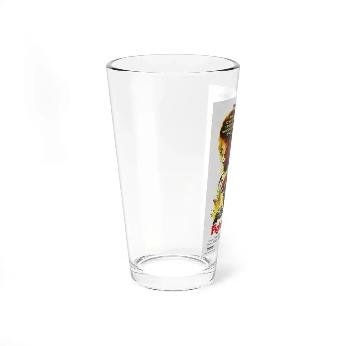 FIGHTING MAD 1978 Movie Poster - Pint Glass 16oz - Go Mug Yourself