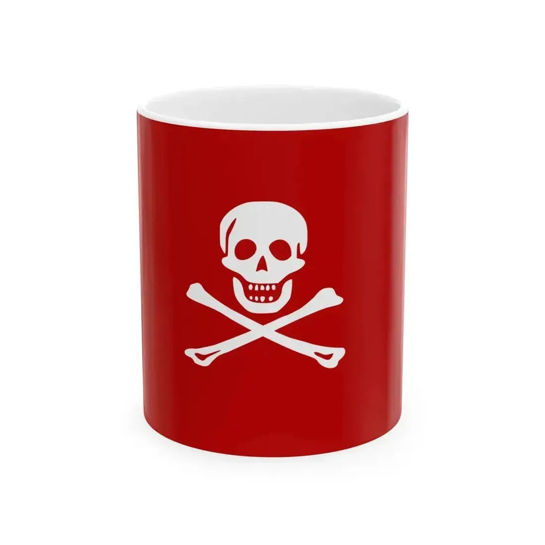 Filibusters Jolly Roger (Belgium) White Coffee Mug 11oz - Go Mug Yourself