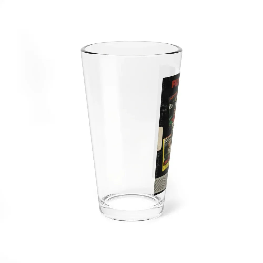 Filmgore ForceVideo inside (VHS COVER) Pint Glass 16oz - Go Mug Yourself