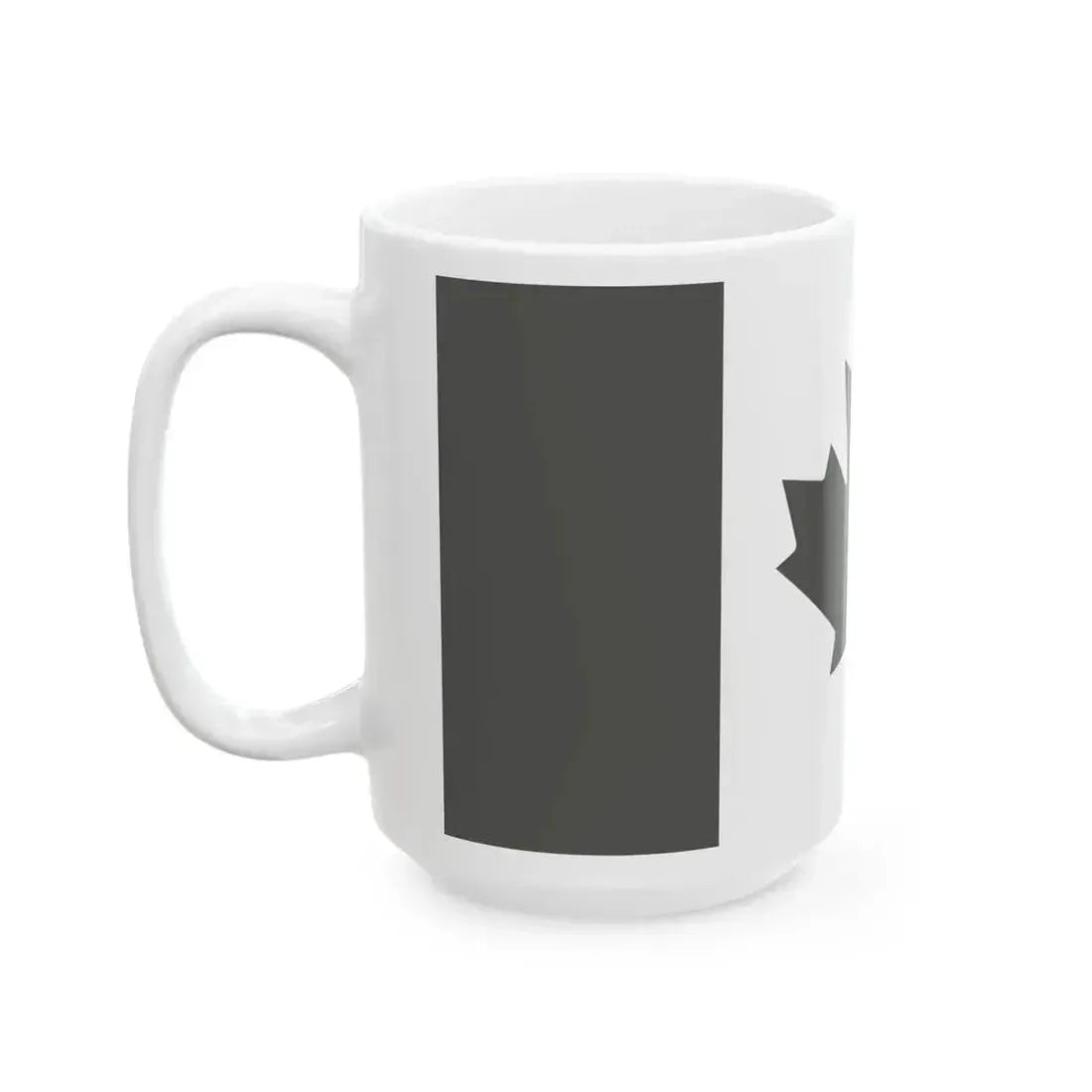 Fin Flash of Canada Low Visibility (Canada) White Coffee Mug - Go Mug Yourself