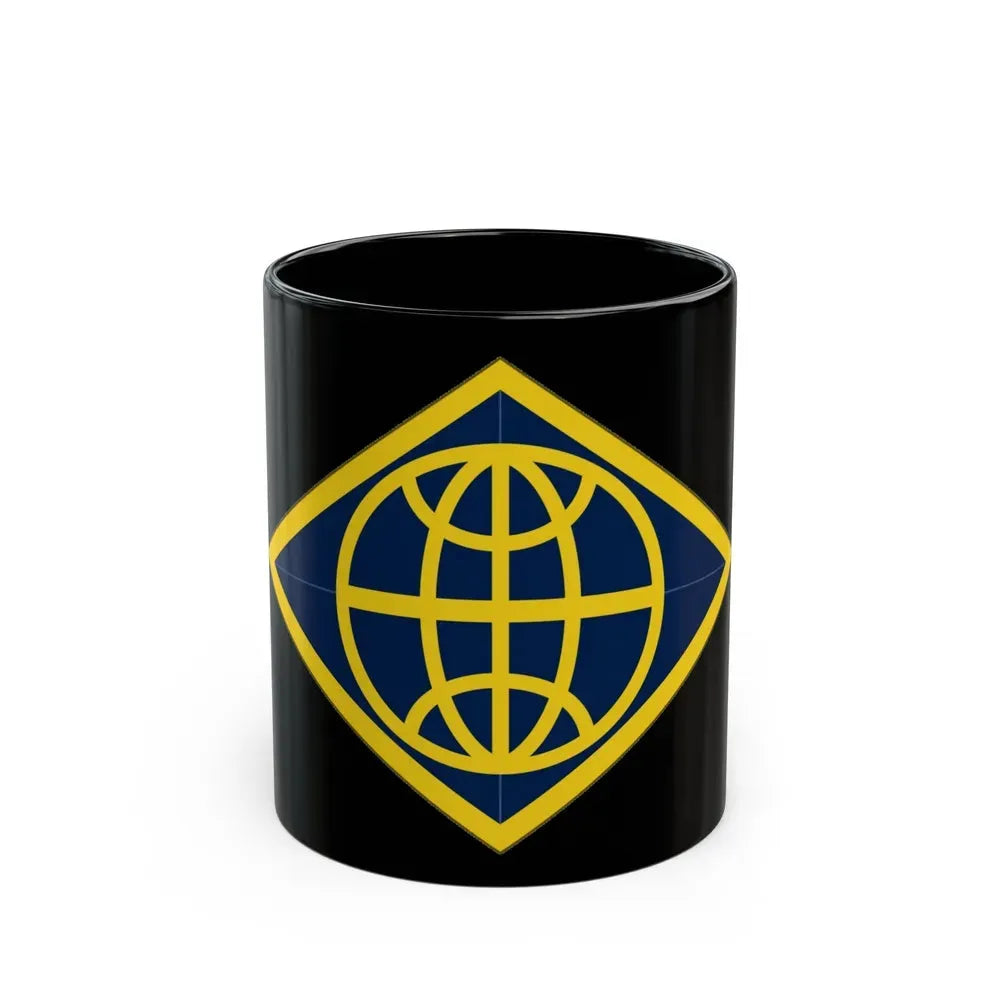 Financial Management Command (U.S. Army) Black Coffee Mug 11oz - Go Mug Yourself