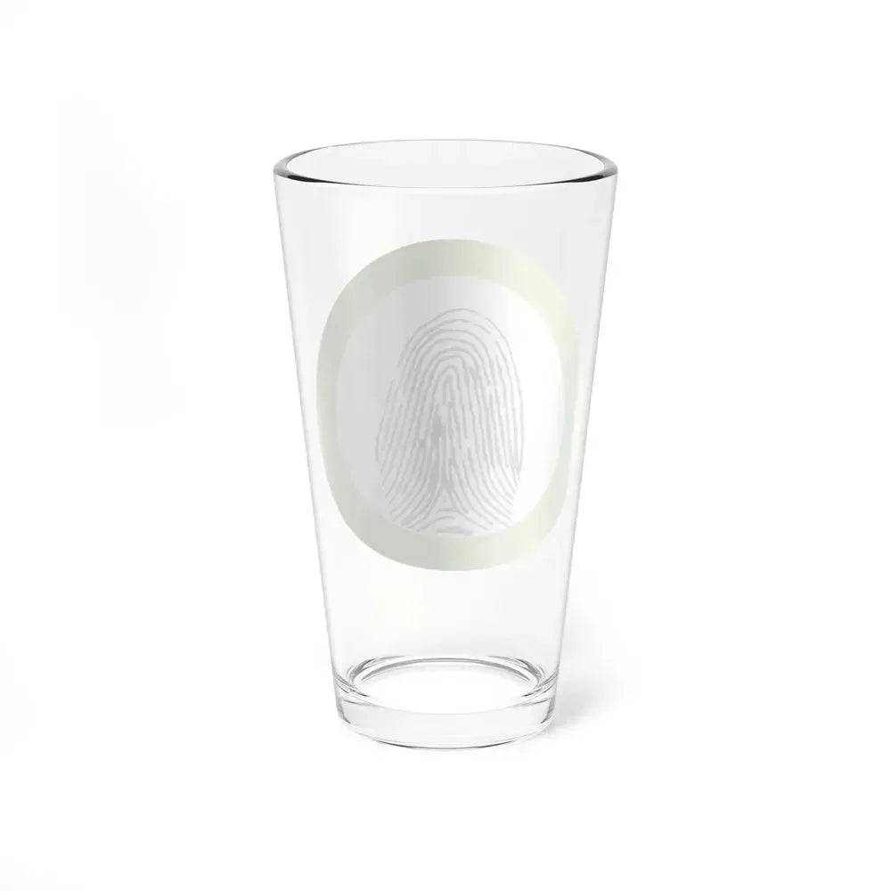 Fingerprinting (Boy Scout Merit Badge) Pint Glass 16oz - Go Mug Yourself