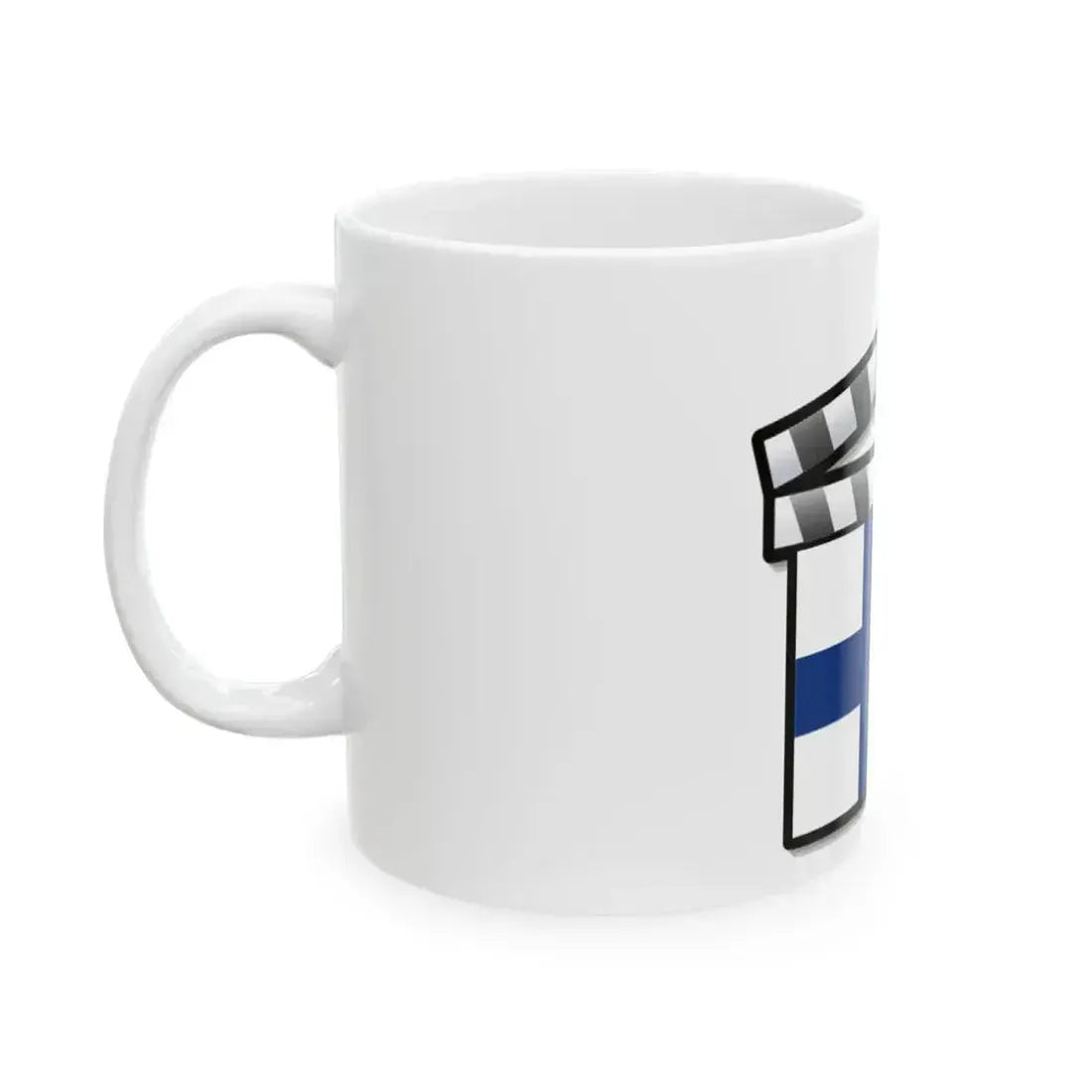 Finland film clapperboard (Finland) White Coffee Mug - Go Mug Yourself