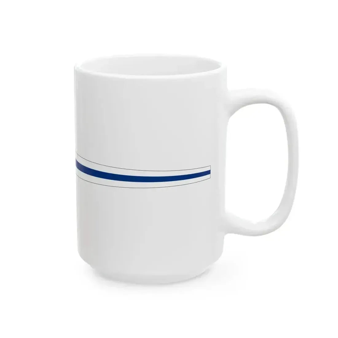 Finnish general pennant (Finland) White Coffee Mug - Go Mug Yourself
