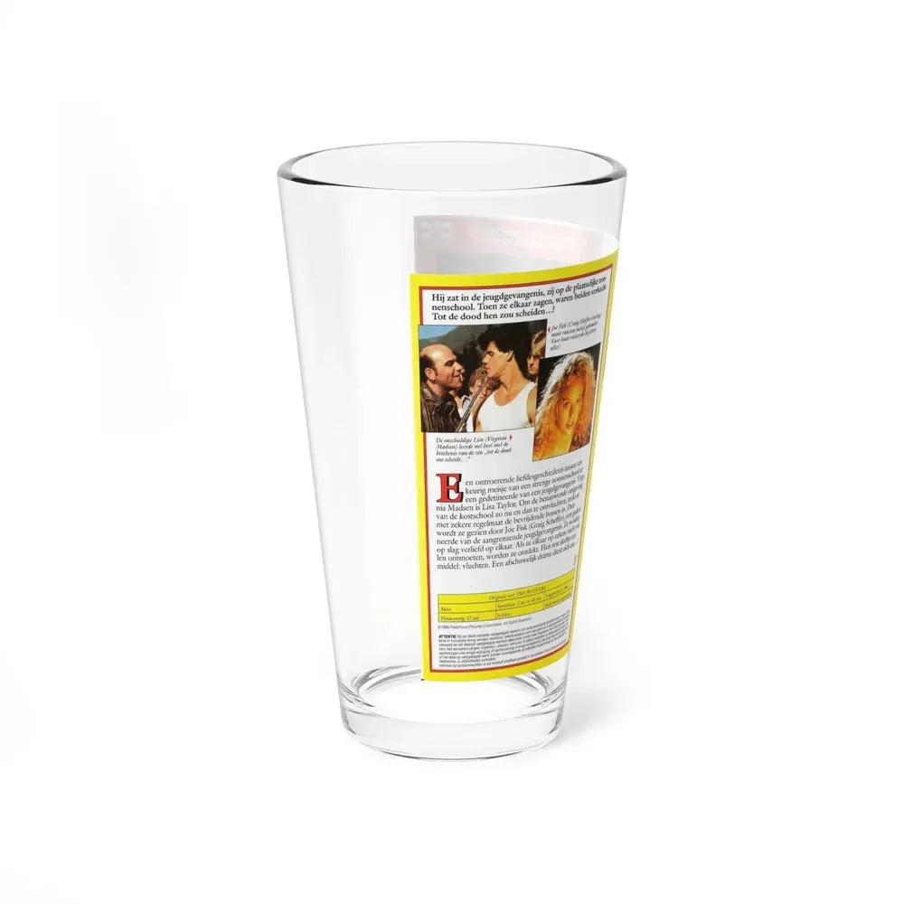 FIRE WITH FIRE (VHS COVER) Pint Glass 16oz - Go Mug Yourself
